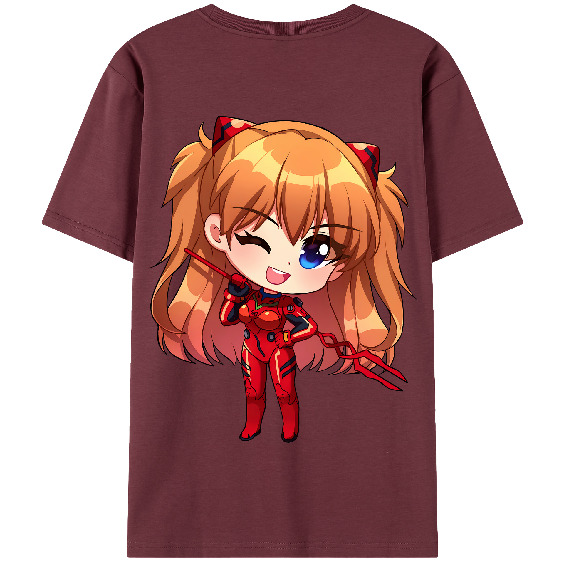 （画像用） EVA 新世紀エヴァンゲリオン 綿100％半袖Tシャツ（背面プリント）